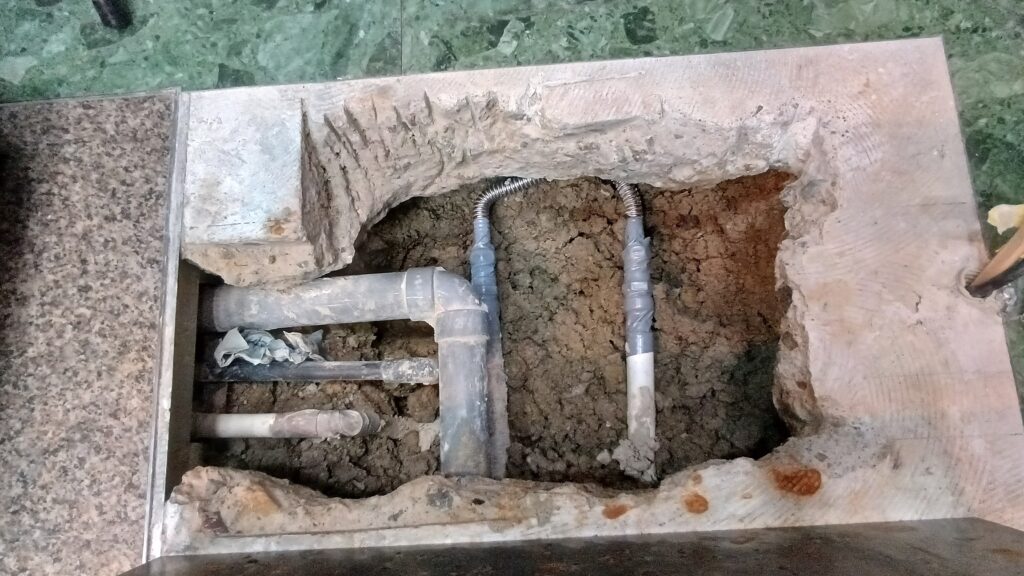 理容室改修工事